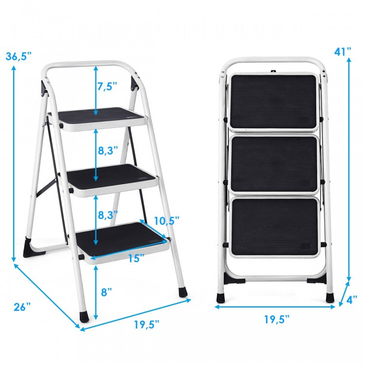 EasyReach 3-Step Folding Ladder