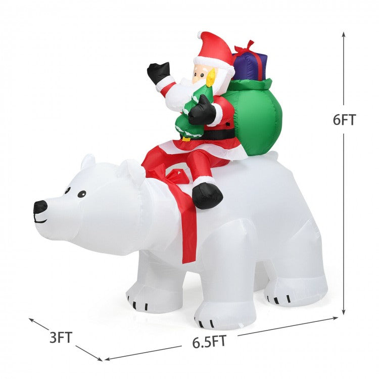 Santa’s Shining Polar Ride
