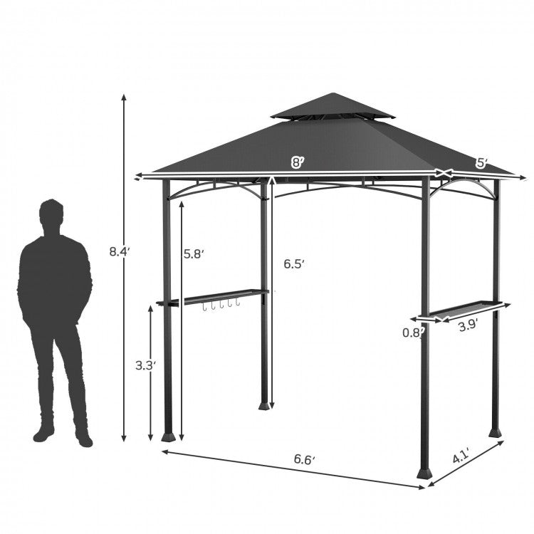 Grey Haven BBQ Shelter