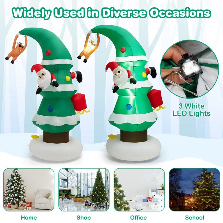 Jolly Giant Santa Tree Inflatable