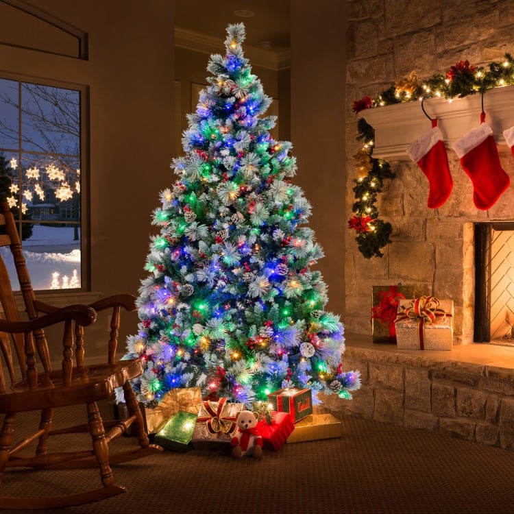 Glowing Evergreen Tree