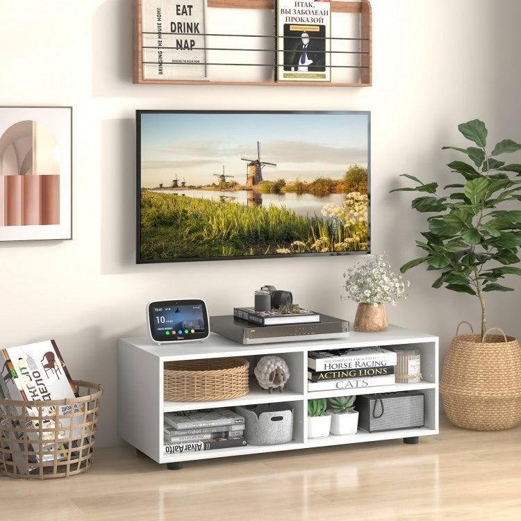 White Harmony TV Console