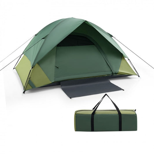 Green TwinEntry 2-Person Camping Tent