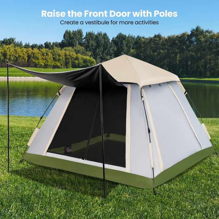 QuickCamp 2-4 Person Pop-Up Tent