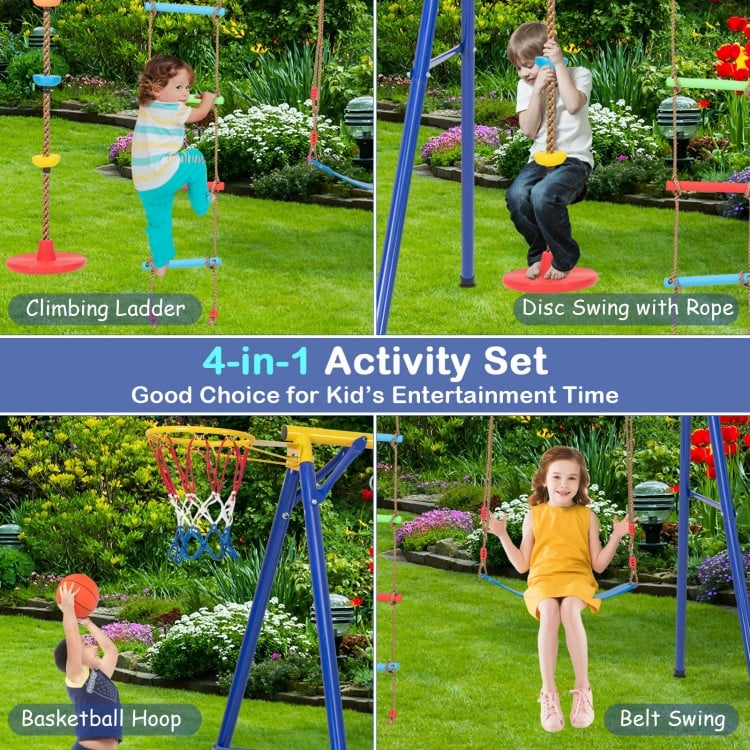 SturdySwing Heavy Duty Swing Set