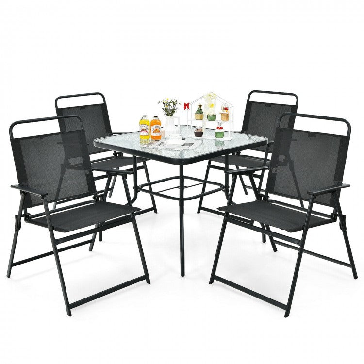 SlateHaven 6-Piece Patio Ensemble