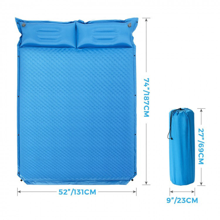 Portable Comfort Self-Inflating Sleeping Pad