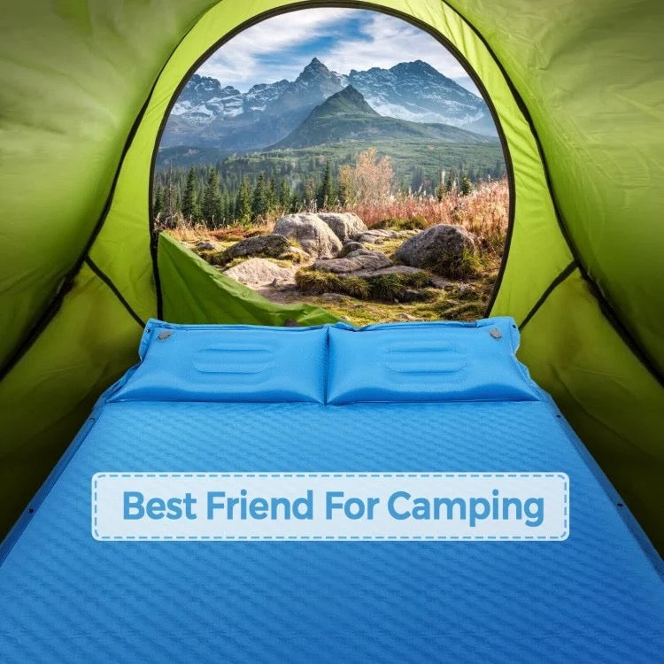 Portable Comfort Self-Inflating Sleeping Pad