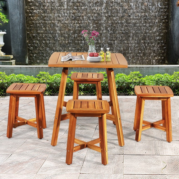 Acacia Oasis 5-Piece Garden Set