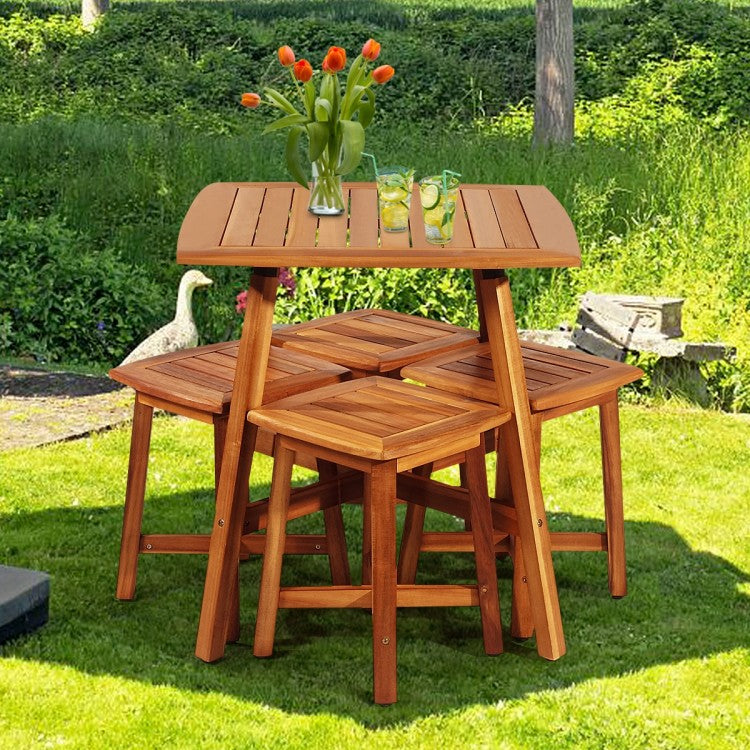 Acacia Oasis 5-Piece Garden Set