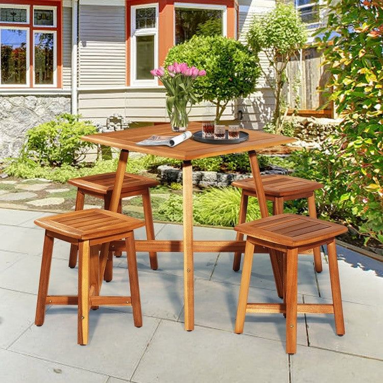 Acacia Oasis 5-Piece Garden Set