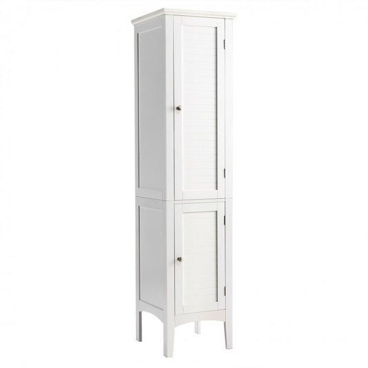 White Pearl Bathroom Cabinet