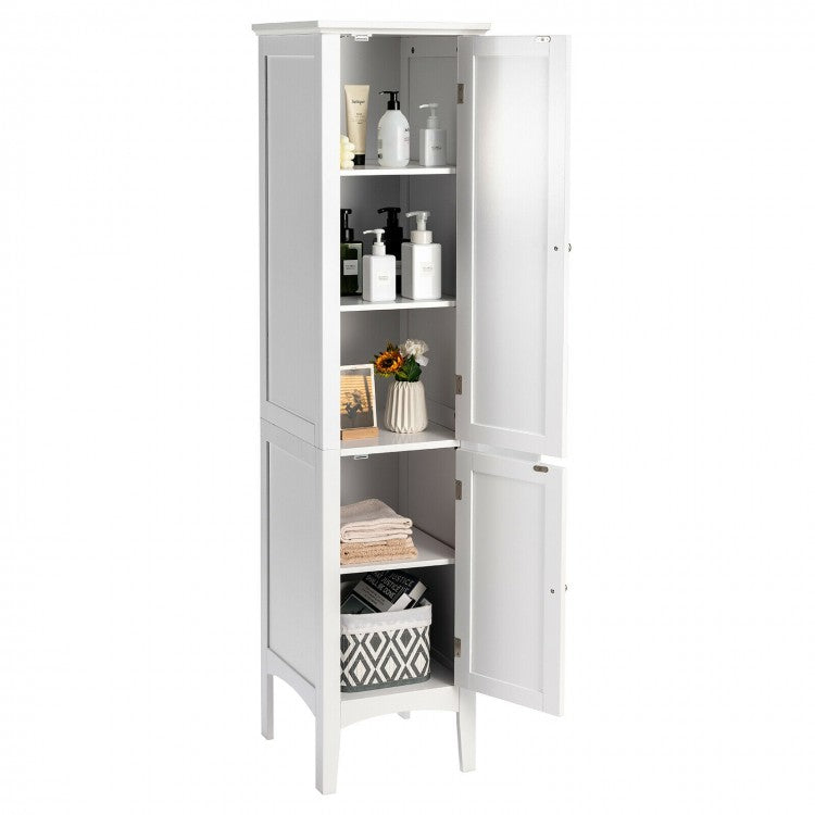 White Pearl Bathroom Cabinet