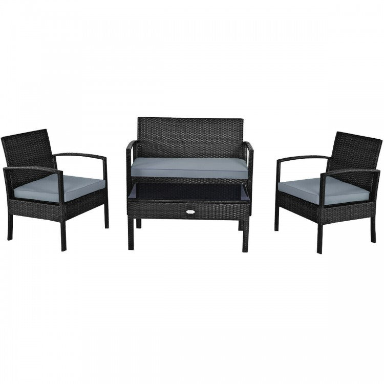 PatioHaven 4-Piece Outdoor Lounge Suite