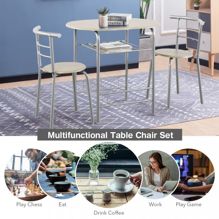 MetroDine 3-Piece Bistro Set