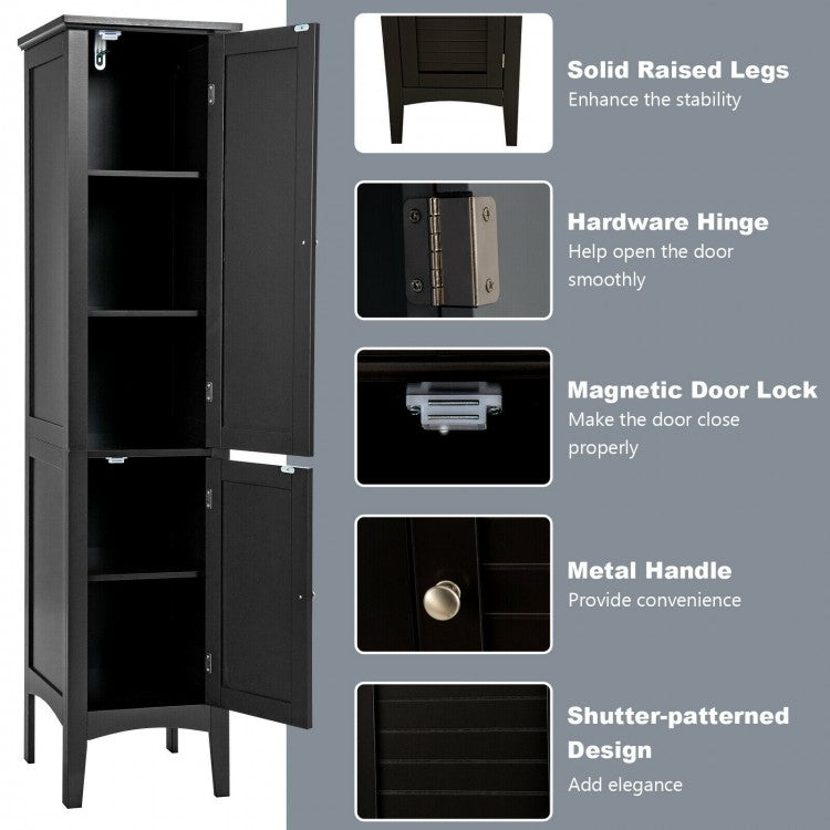 Black Pearl Bathroom Cabinet