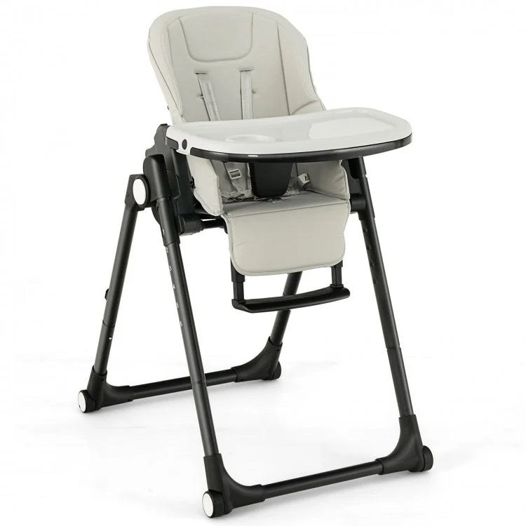 Gray Adjustable 4-in-1 Baby Feeding Chair