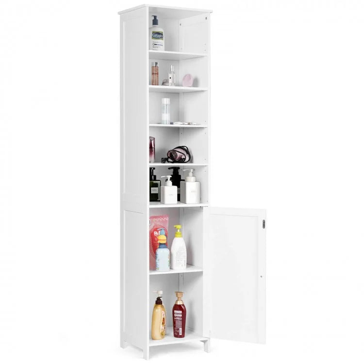 Bathroom Storage Cabinet - White