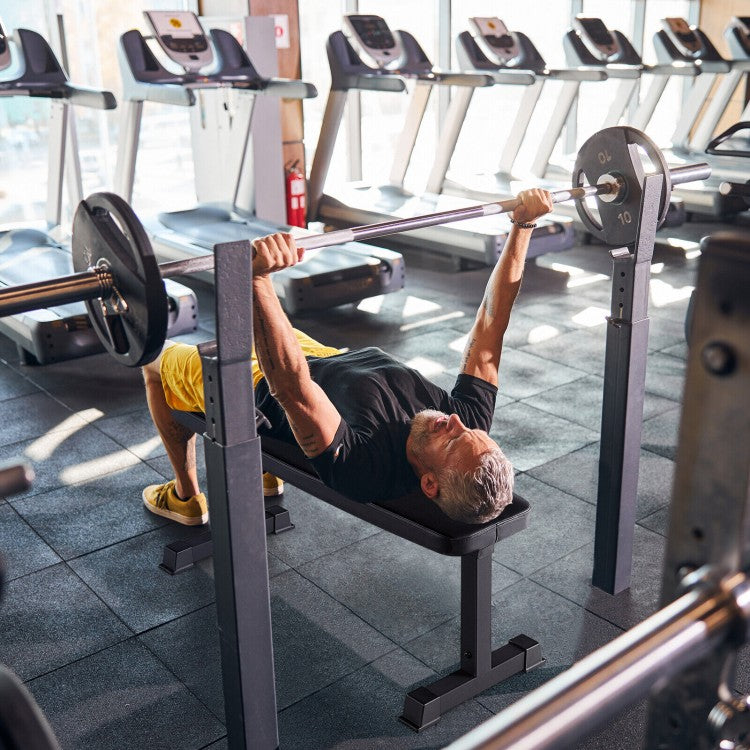 HeavyLift Flat Bench - Black