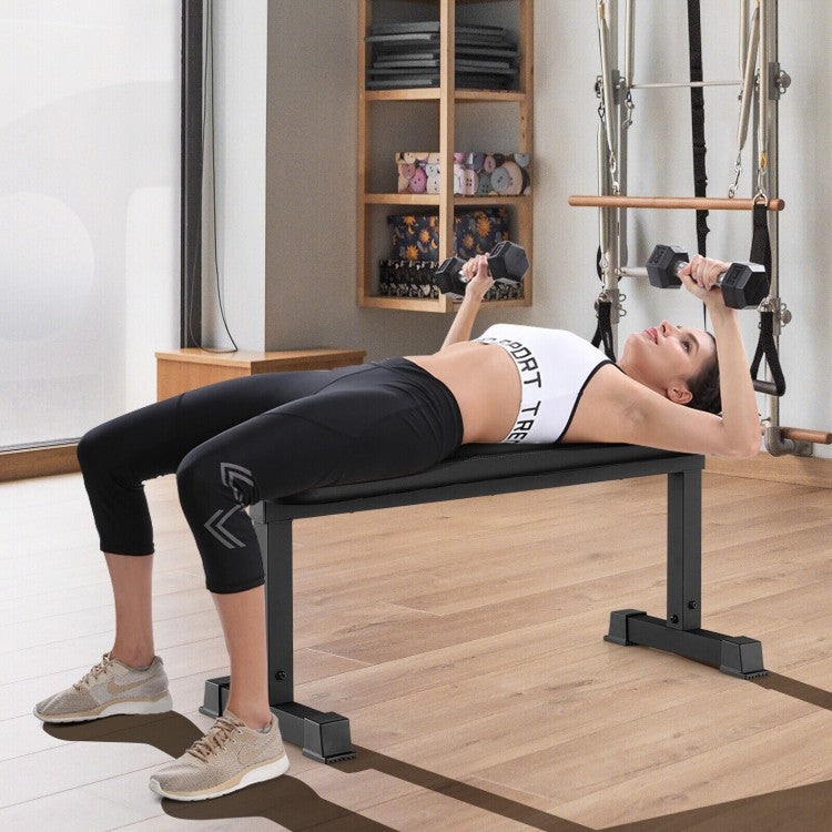 HeavyLift Flat Bench - Black