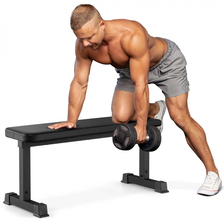 HeavyLift Flat Bench - Black