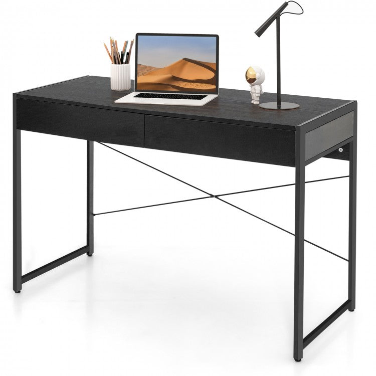 BlackSteel Executive Desk