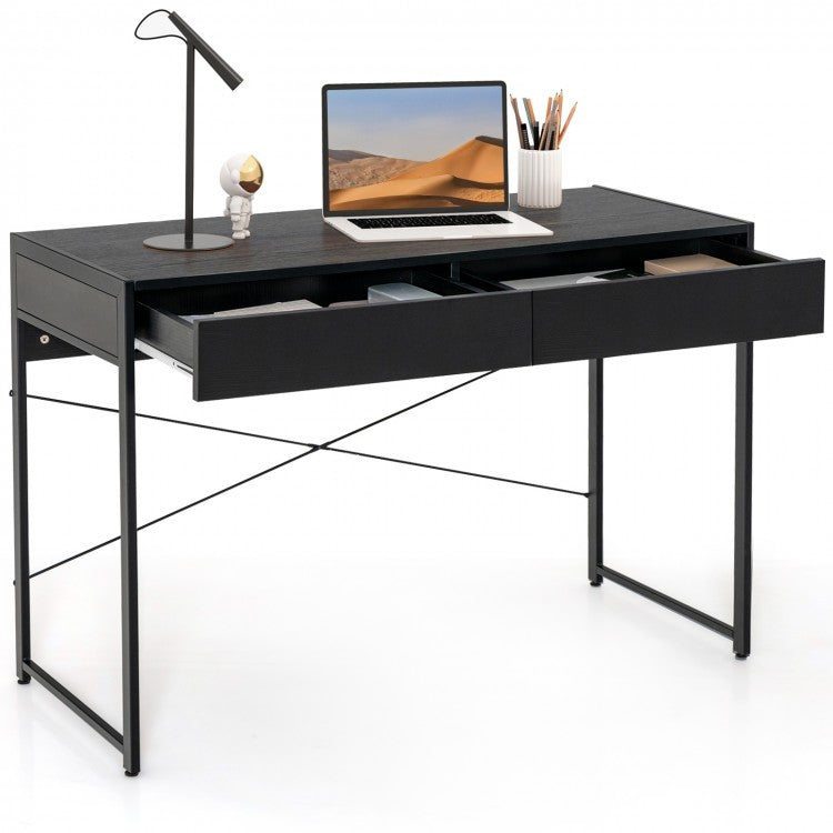 BlackSteel Executive Desk