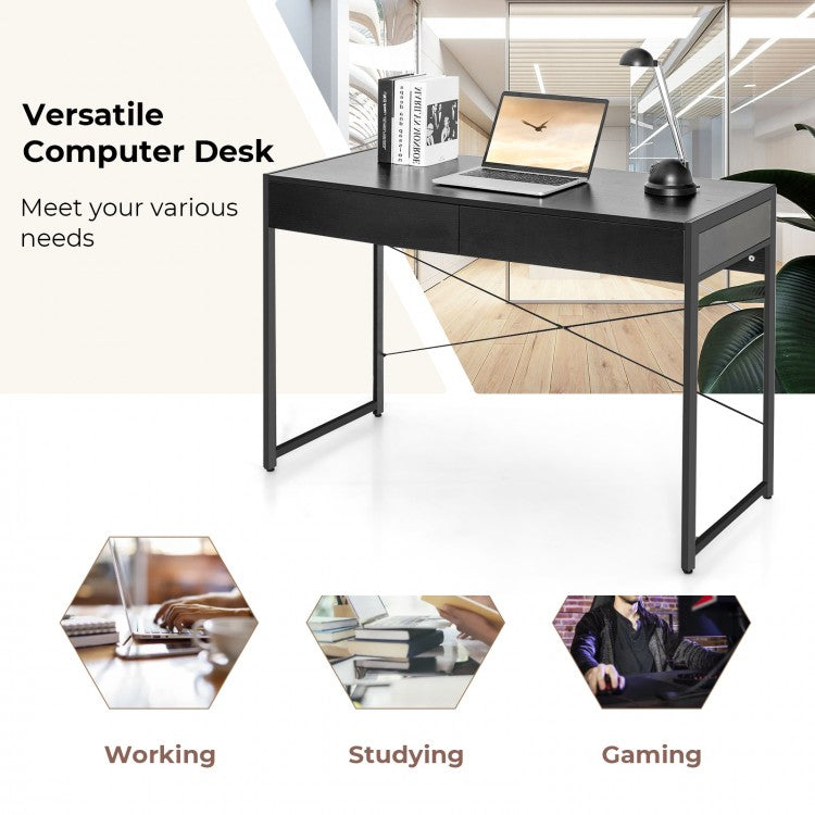 BlackSteel Executive Desk