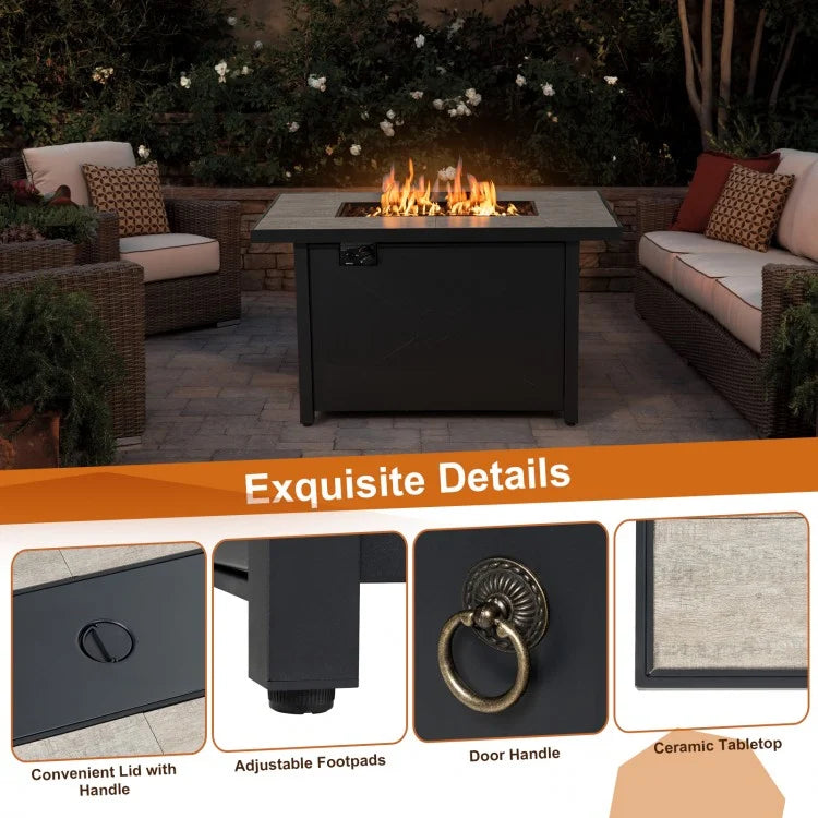 Ceramic Fire Table