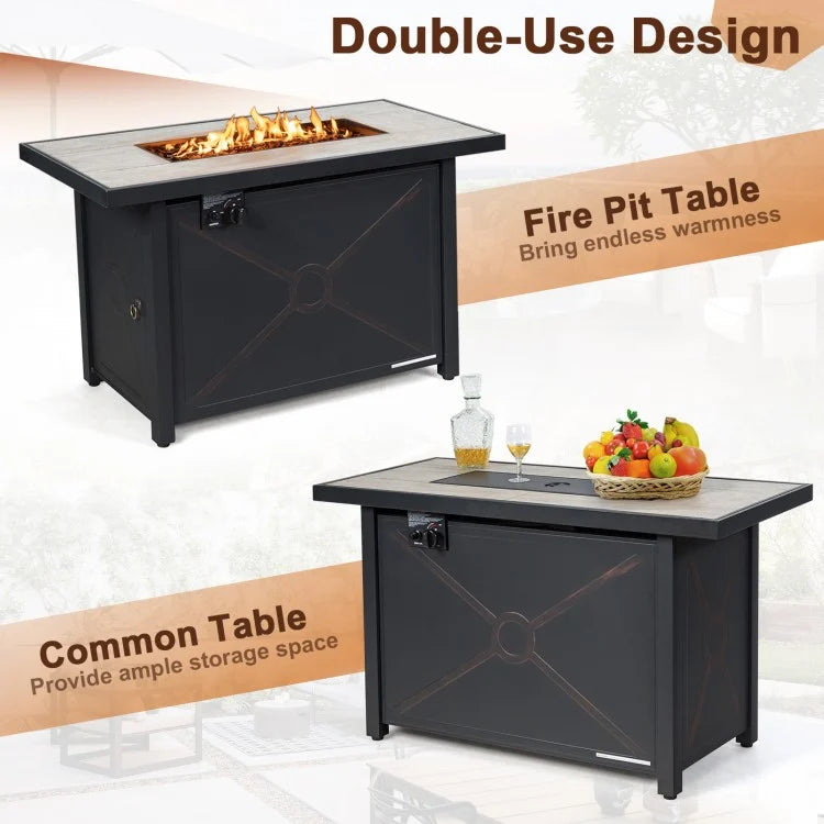 Ceramic Fire Table
