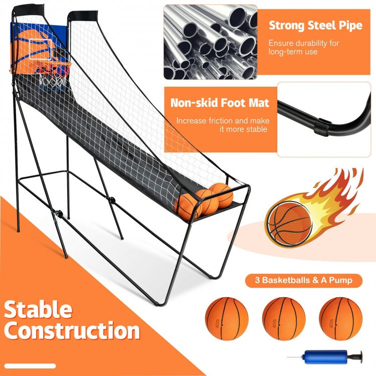 EasyPlay Folding Basketball Arcade