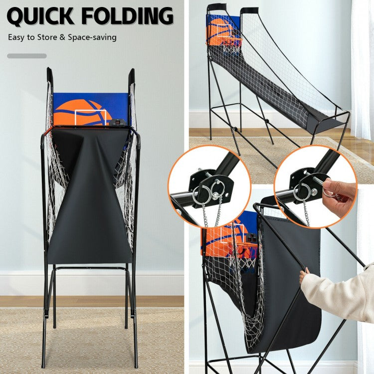 EasyPlay Folding Basketball Arcade