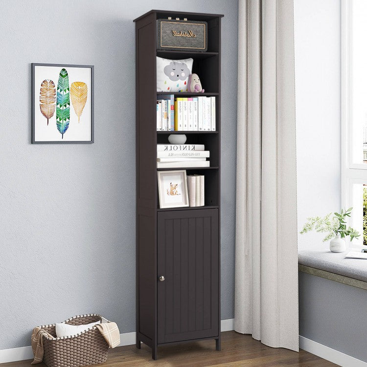 Bathroom Storage Cabinet - Brown