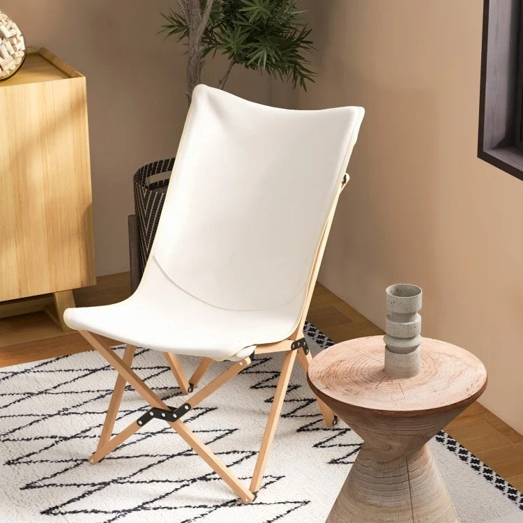 SereneSpace Bamboo Chair Set
