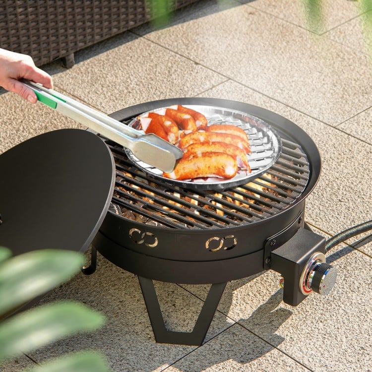 Campfire Gas Grill Pit