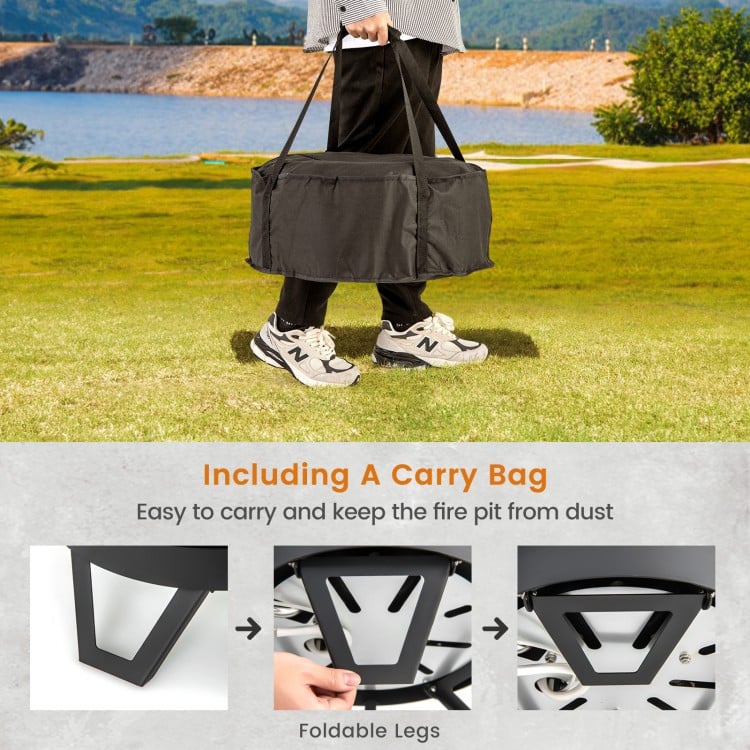 Campfire Gas Grill Pit