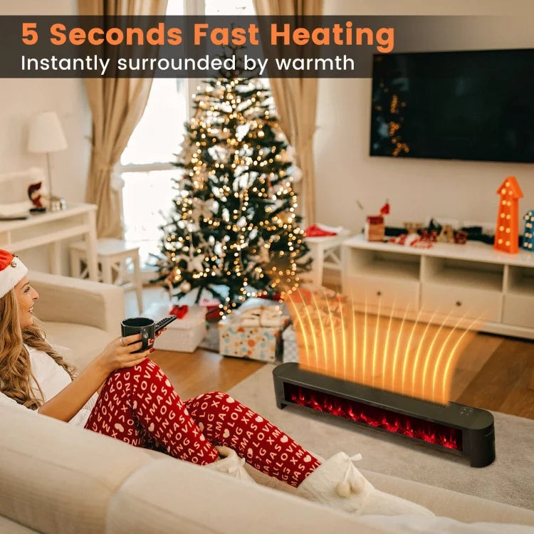 Black Spectrum Flame Heater
