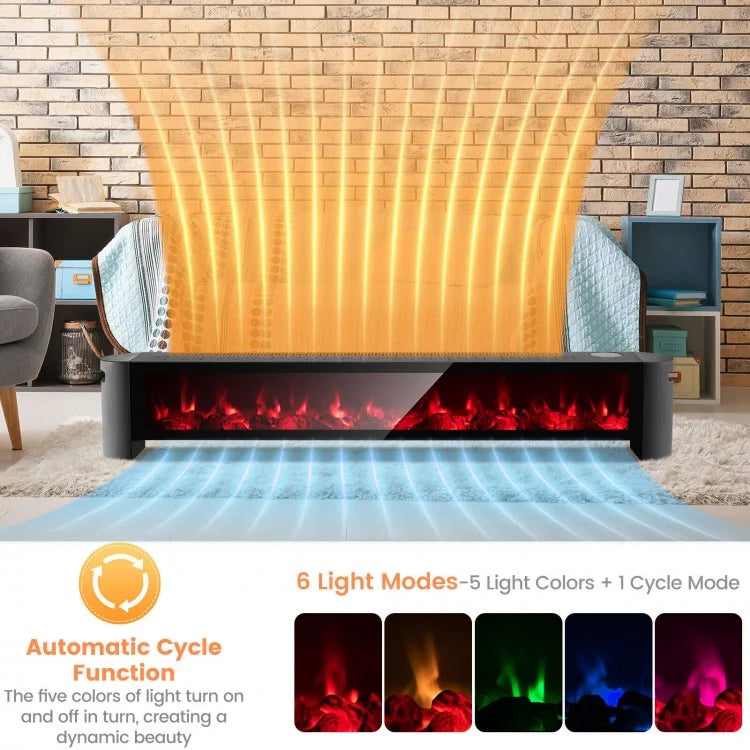 Black Spectrum Flame Heater
