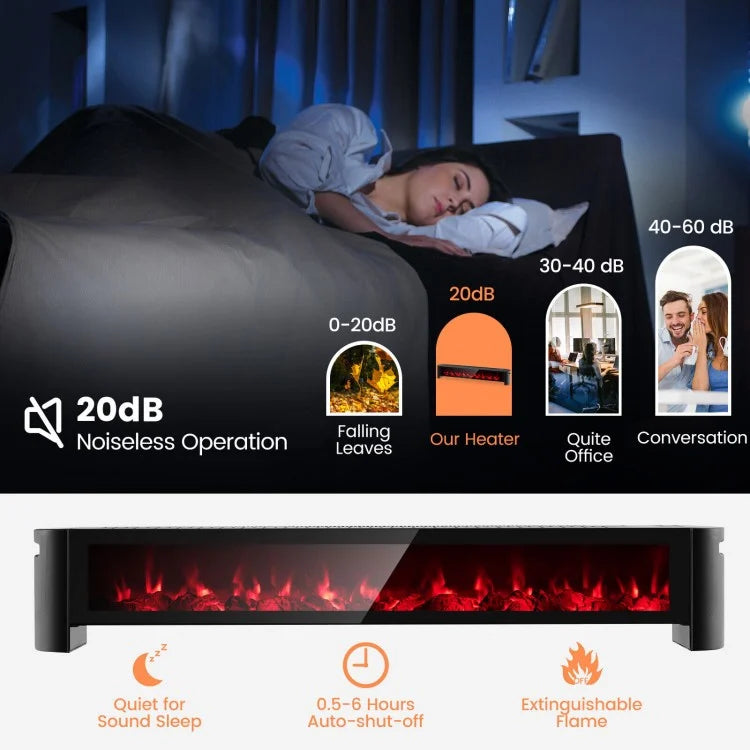 Black Spectrum Flame Heater