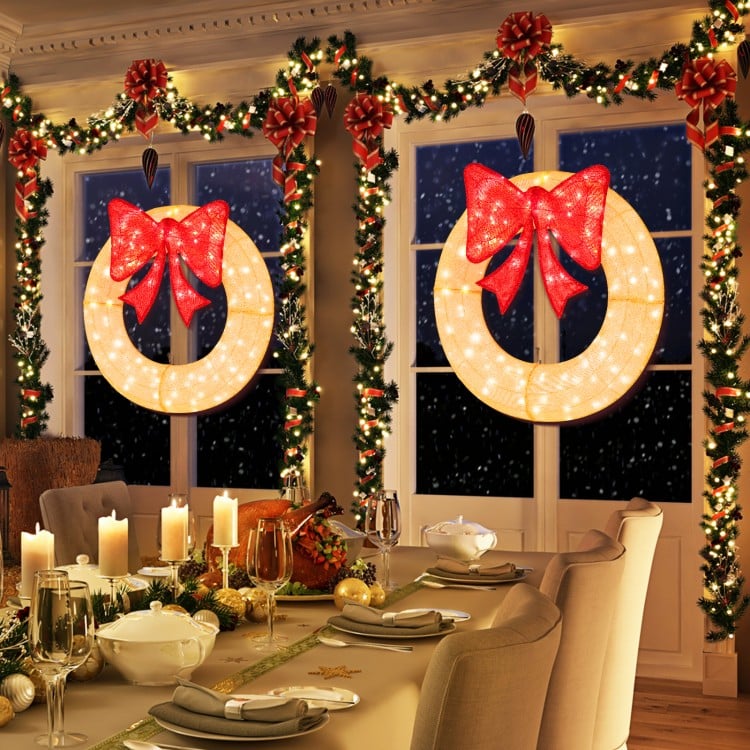 Twinkling Ribbon Garland