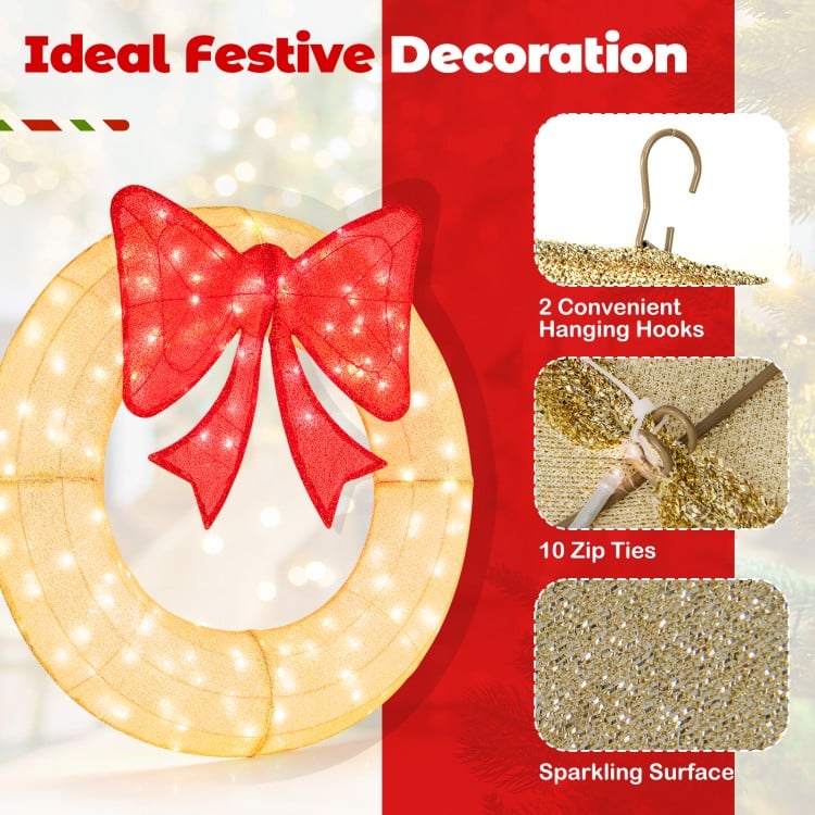 Twinkling Ribbon Garland
