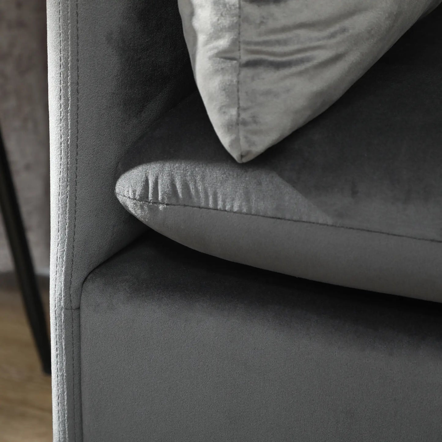 Lounge Convertible Sectional - Grey
