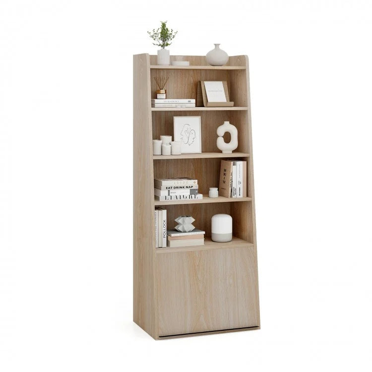 Stairway 6-Tier Bookcase - Natural
