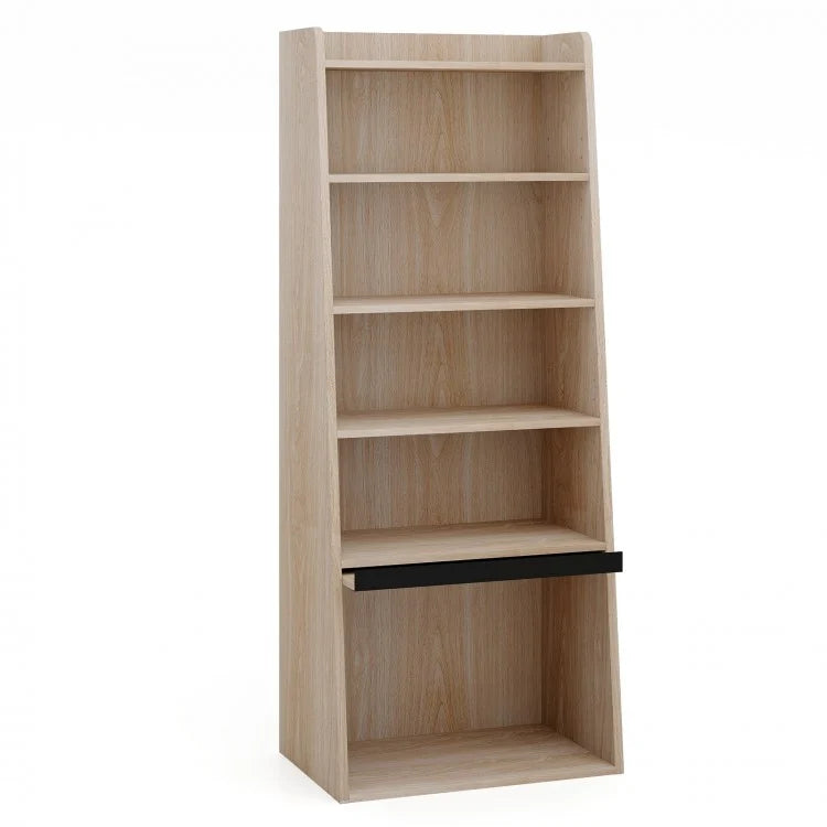 Stairway 6-Tier Bookcase - Natural
