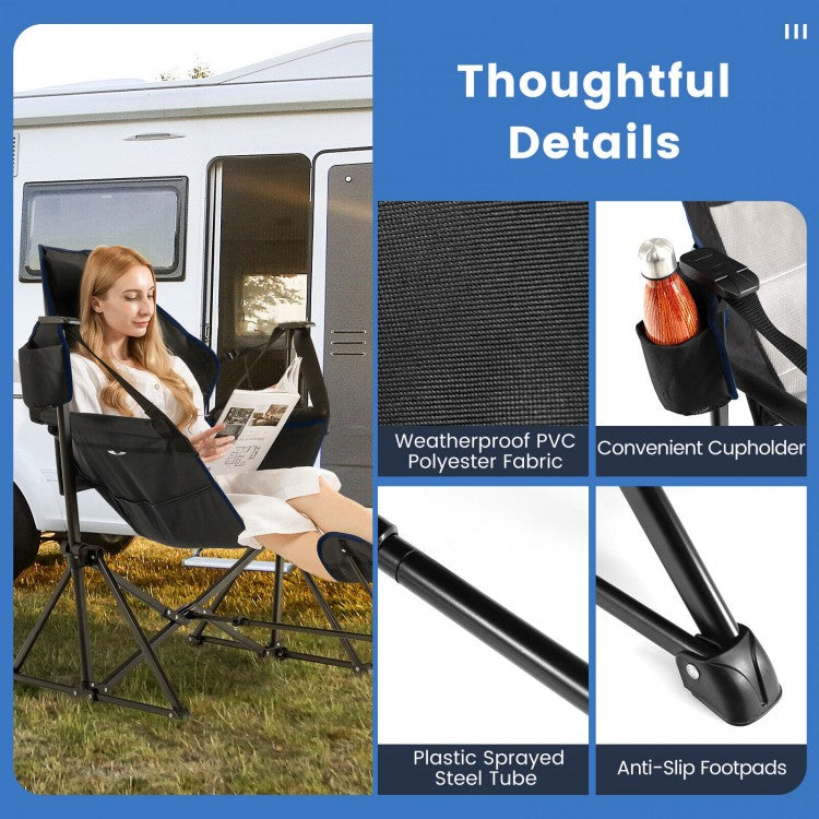 Black Comfort Hammock Chair