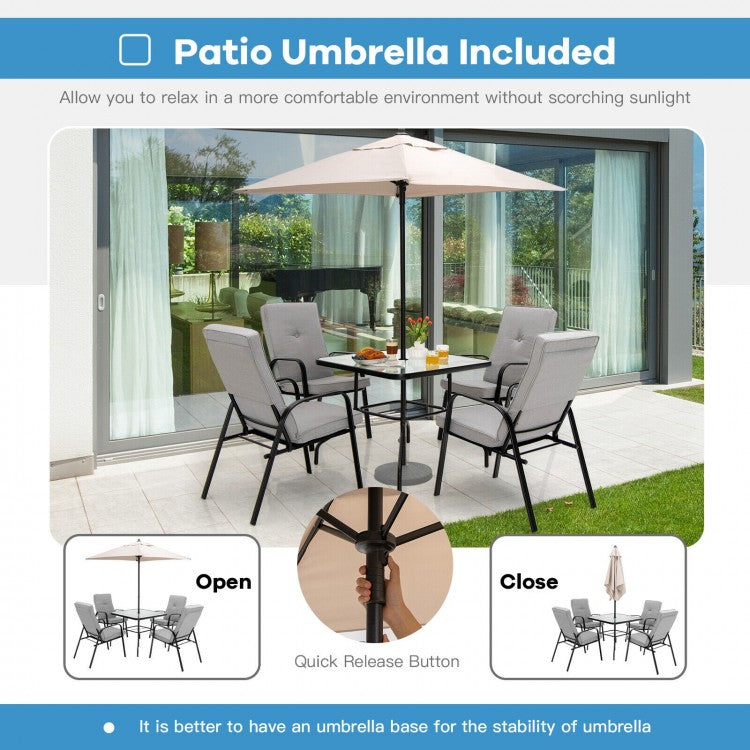 Small Square Sunshade Umbrella