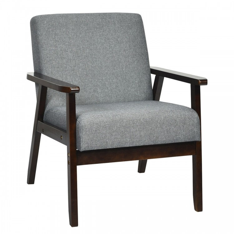 Gray Harmony Retro Armchair