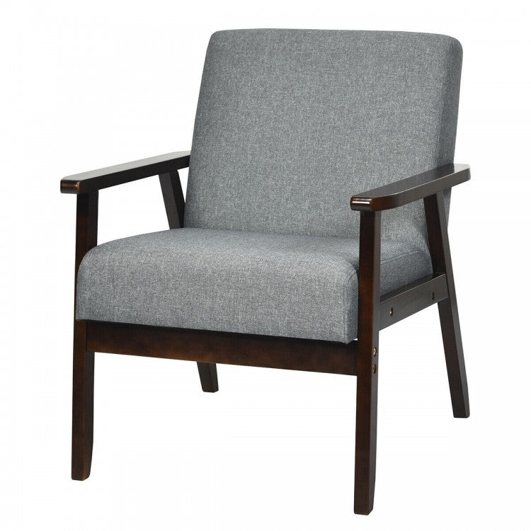 Gray Harmony Retro Armchair