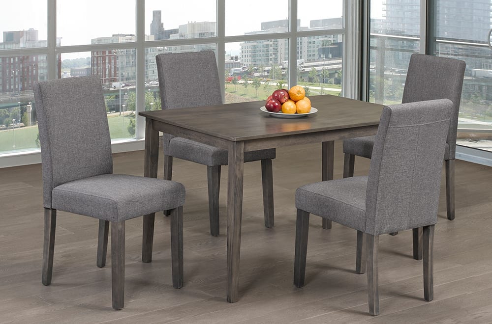 Grey Finish 4 Person Table