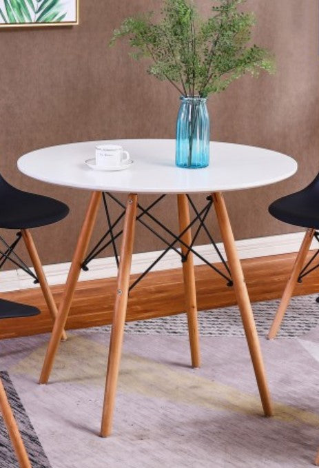 Round Lacquered Eiffel 4 Person Table